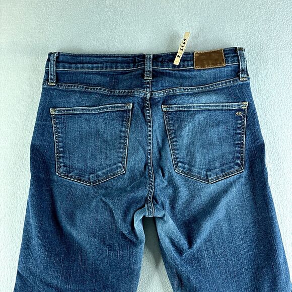 Madewell Women Jeans Blue Tag Size 10 (33x30.5) High Rise Skinny Stretch Denim - Picture 15 of 15